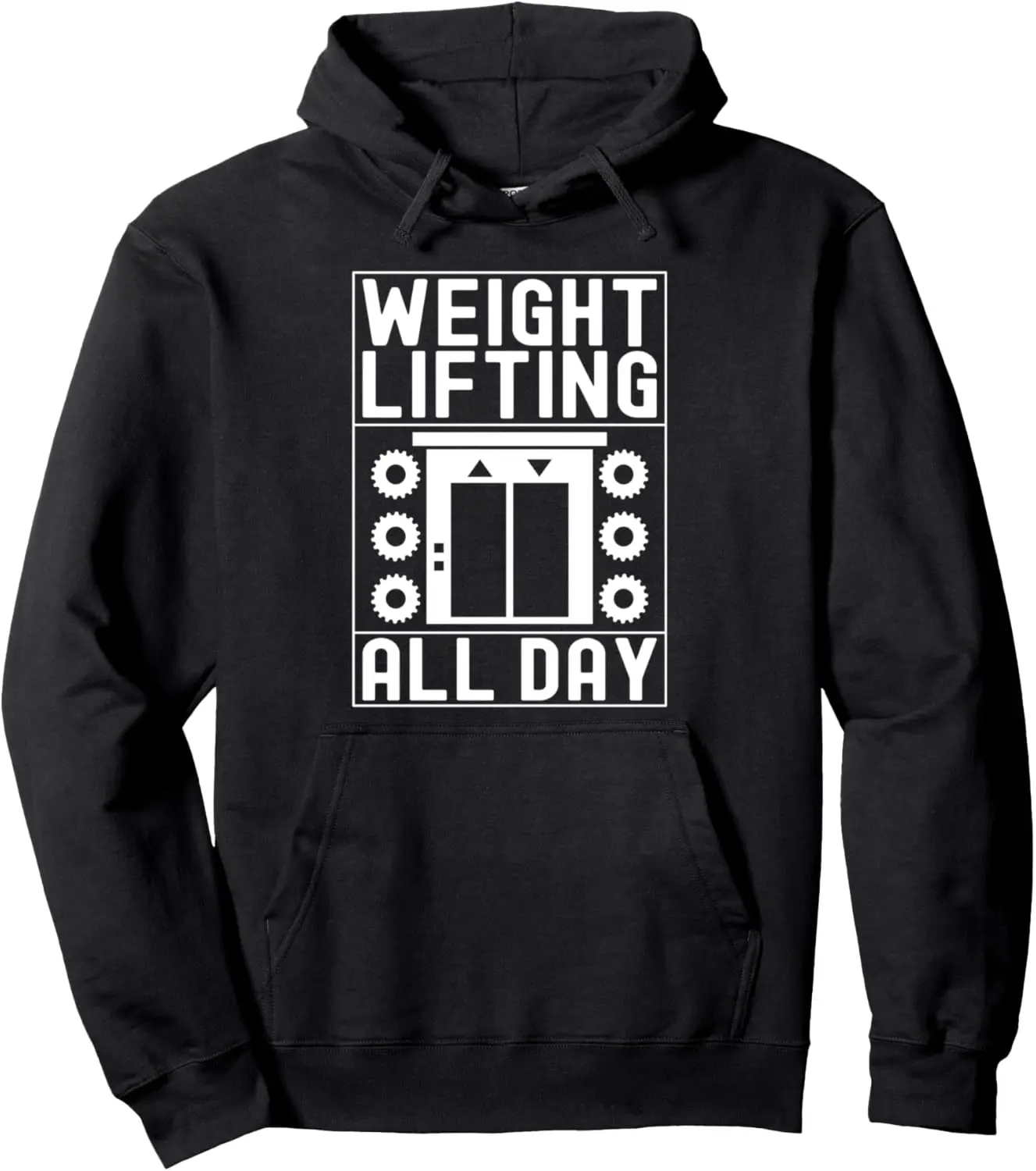 Elevator Mechanic Gifts for Elevator Inspector Pullover Hoodie 4