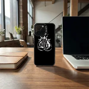 New 2026 model, shockproof, drop-proof, and fingerprint-resistant phone case Two boxing gloves clash with sharp impact lines. for iPhone 17, 16, 15, 14, 13, 12, 11, and Samsung S20, S21,
