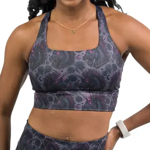 CVG Longline Bra Darkmare