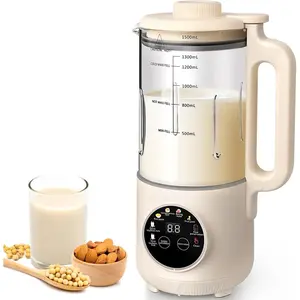 10 in 1 Automatic Nut Milk Maker 20 Blades Homemade Almond Oat Soy Plant Based Milk Maker with Delay Start Keep Warm Auto Clean