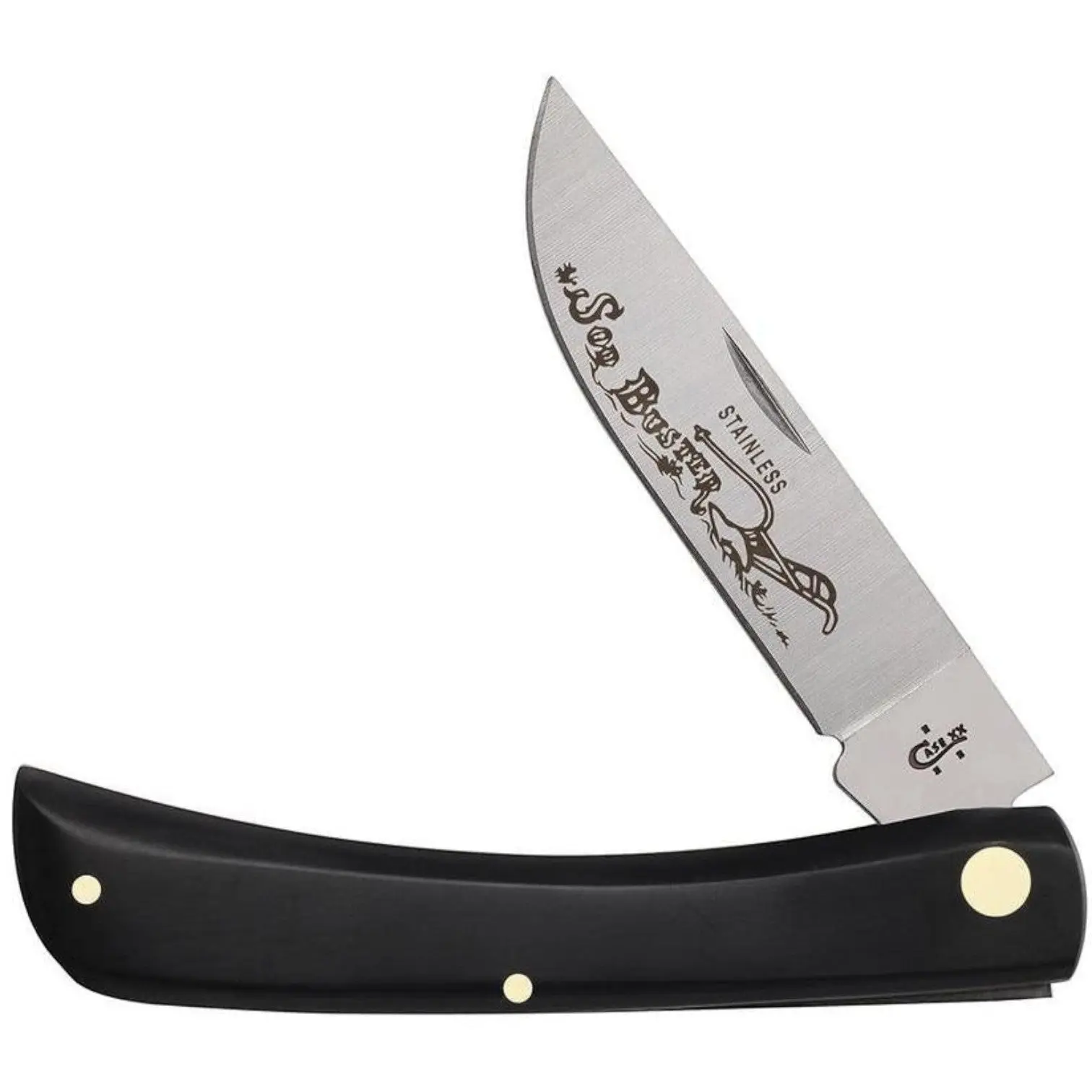 Case Sodbuster Folding Pocket Knife – Skinner Blade, Made in USA