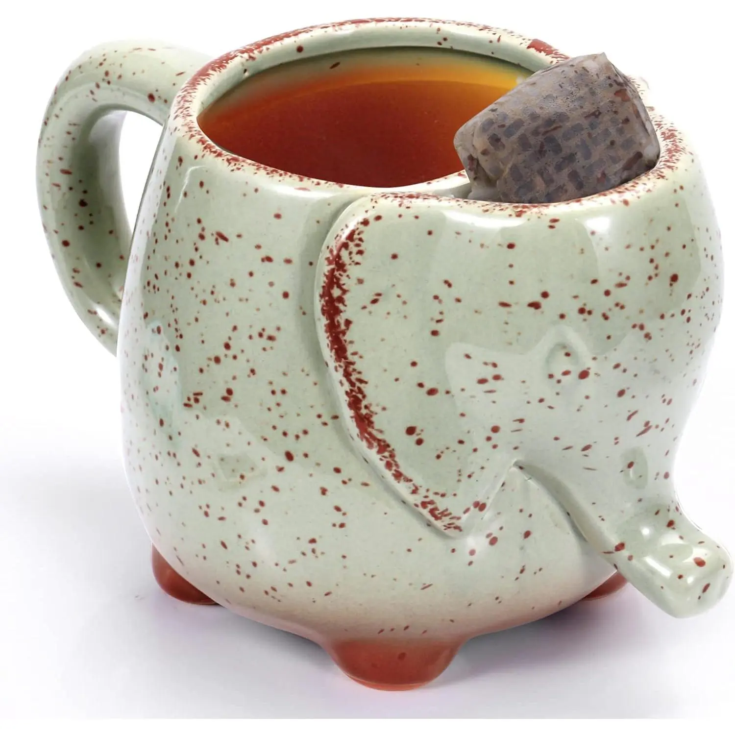 Elephant  Mug with  Bag Holder,Elephant  Cup