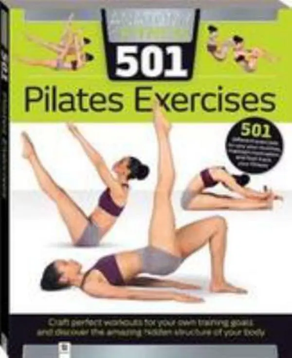 Used Paperback Book - Anatomy of Fitness: 501 Pilates Exercises Tutorial by Natasha Diamond-Walker, 1.56 lbs