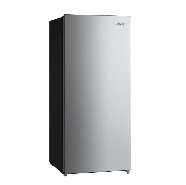 Arctic King 7.1 Cu ft Upright Convertible Freezer/Refrigerator, Stainless Steel