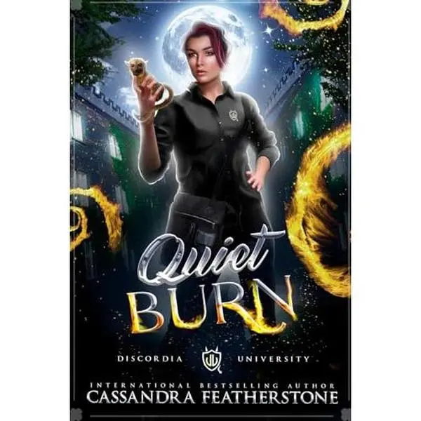 Quiet Burn: A Paranormal Shifter Demon Academy Romance (Discordia University)