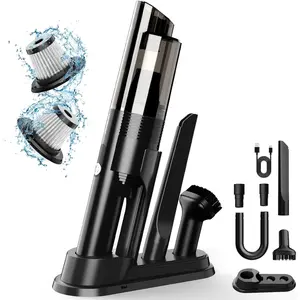 Handheld Vacuum Cordless,10KPA  Suction  Vacuum with 2-Speed, Vacuum Cleaner with  Dock, Portable Lightweight 4-in-1 Mini Hand Held Vacuum for   Pet Office and