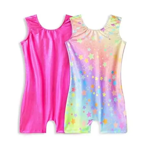 2pcs Rainbow Stars ＆ Rose Red