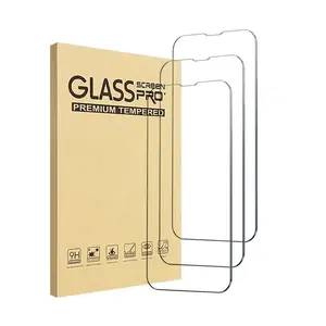 HD Tempered Glass Phone Screen Protector Kit, Anti-scratch Explosion Proof Screen Protective Film, Phone Accessories for iPhone 11 12 13 14 15 Pro Max iPhone 15 14 Plus, Phone PC Accessories