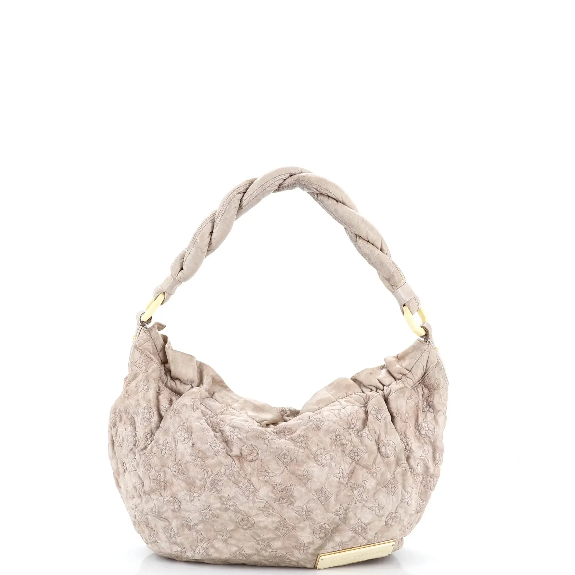 Pre-owned Louis Vuitton Leather Shoulder Bags Olympe Nimbus Handbag Limited Edition Monogram Lambskin PM by Rebag