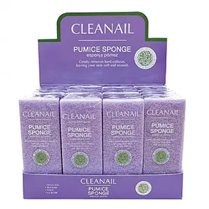 CLEANAIL - PUMICE SPONGE 24CT/DP (24 PCS)