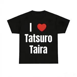 Game Day Gear Cotton T Shirt I Heart Tatsuro Taira Fans Graphic