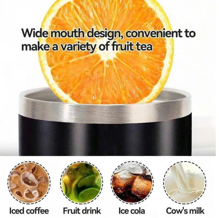 Satoru Gojo Anime Custom Name 40oz Tumbler with Handle, Personalized Stainless Steel Insulated Drinkware with Straw, Unique Gift for Anime Fans