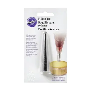 Wilton #230 Bismark Tip for Filling Cupcakes, Pastries and More, 1-Piece (418-230)