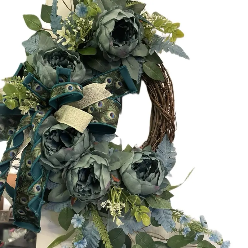 Fall Grapevine Wreath for Holiday and Seasonal Decor Spring Summer Versatile Use Festive Touch Home Ambiance Enhancer