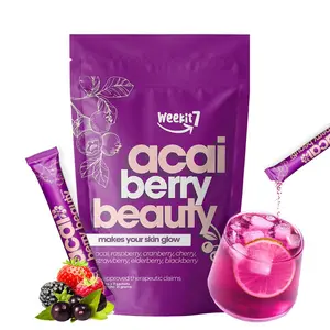 【WeeKit7】Acai Berry Powder 7 in 1 Mixed Berries Flavor Skin Support Drink Mix vitamins healthy Healthcare Dietary female supplement nails gummy s hair overall health