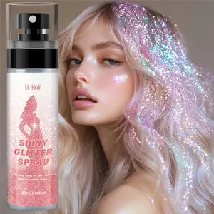Shimmer Spray for Clothing, Ultra-Fine Glitter Mist, Quick-Dry and Lightweight, Perfect for Photos, Ideal for Parties, Shimmering Body Glitter