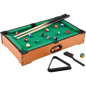 20-Inch Table Top Miniature Billiard/Pool Game Set for Sports & Outdoor Ball Sports Billiards & Snooker Table Use