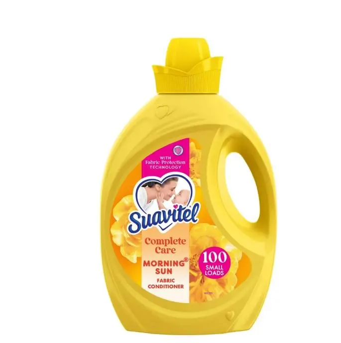 Suavitel Complete Liquid Fabric Softener, Fabric Conditioner, Morning Sun Scent, 100 fl oz Bottle