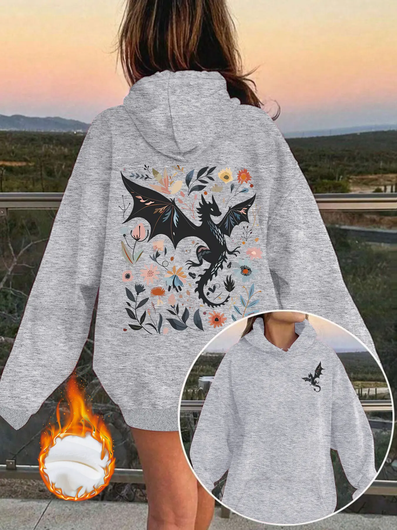 flower world hoodie - TikTok Shop