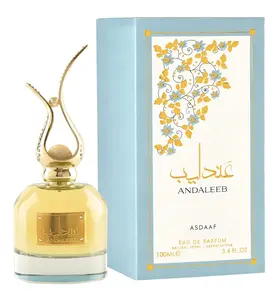 Asdaaf Andaleeb Unisex Eau de Parfum Spray, 3.4 oz / 100 ml - Chypre Floral Fragrance for Women and Men