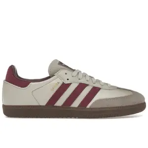 adidas Men's Samba OG Putty Grey Maroon, from StockX