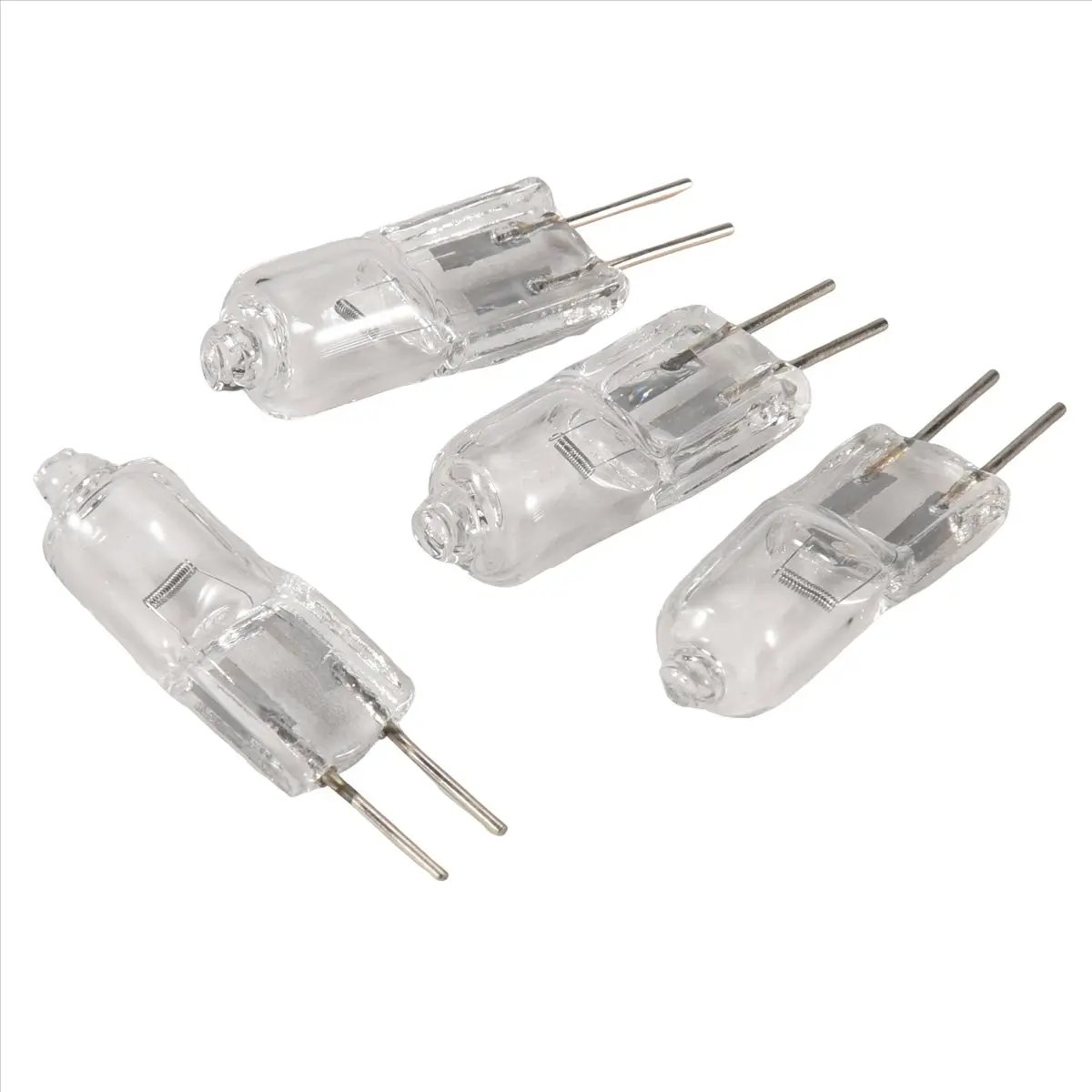 12V 20W 2 pin G4 Base Halogen Light Bulb 4 Pieces Warm White Lighting Bulb Clear 12V 20W 2 pin G4 Base Halogen Light Bulb 4 Pieces Warm White Lighting Bulb Clear