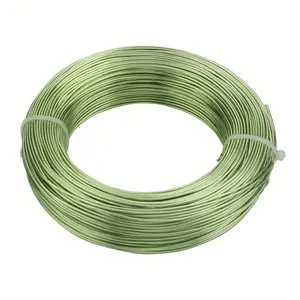 [Colorful Craft Wire] 3 Colors Stainless Steel And Aluminum Flexible Art String - Craft Wire For Jewelry Accessories Making In Bead Stringing Beading Accessories
