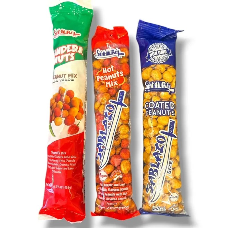 Samurai Japanese Coated Peanuts- 3 Pack Samurai Japanese Coated Peanuts- 3 Pack