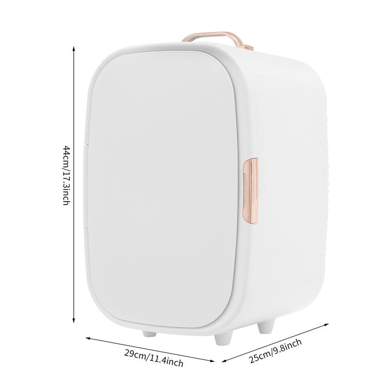 CNCEST 12.68Qt Cosmetic Refrigerator Dual Cooling Heating 39-140°F Quiet 20dB with Car Home Adapter for Skincare Makeup