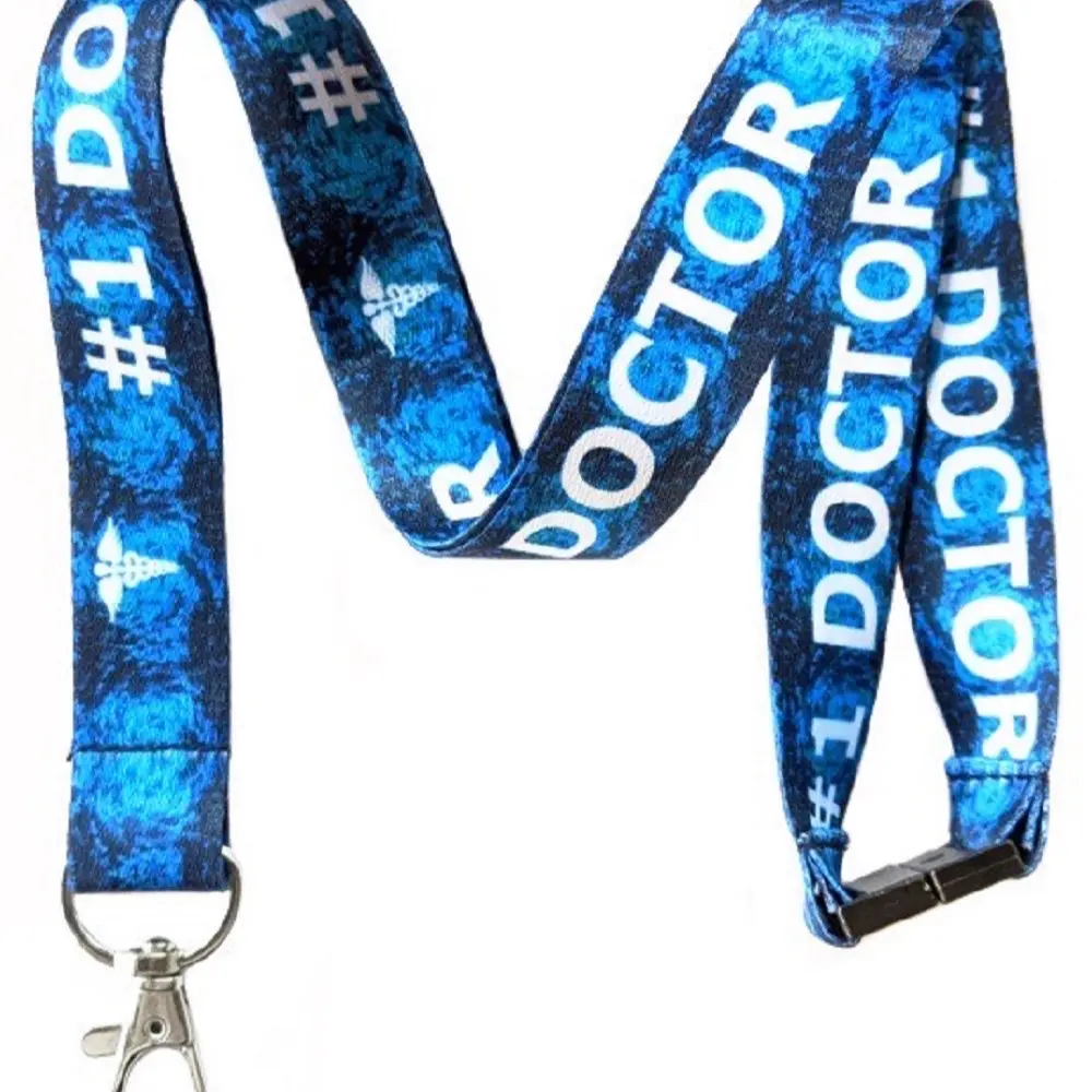 Execucat Break Away Lanyard - #1 Doctor - ID Badge Holder & Keychain