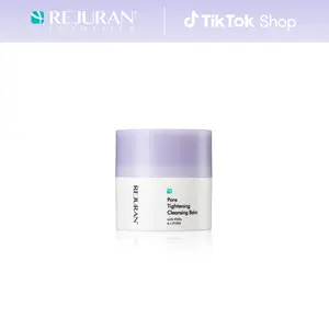 REJURAN Pore Tightening Cleansing Balm with PDRx & c-PDRN 50ml – Deep Makeup & Blackhead Cleanser with Salmon DNA & Tannin Complex – 3-Step Transforming Balm, Fragrance-Free