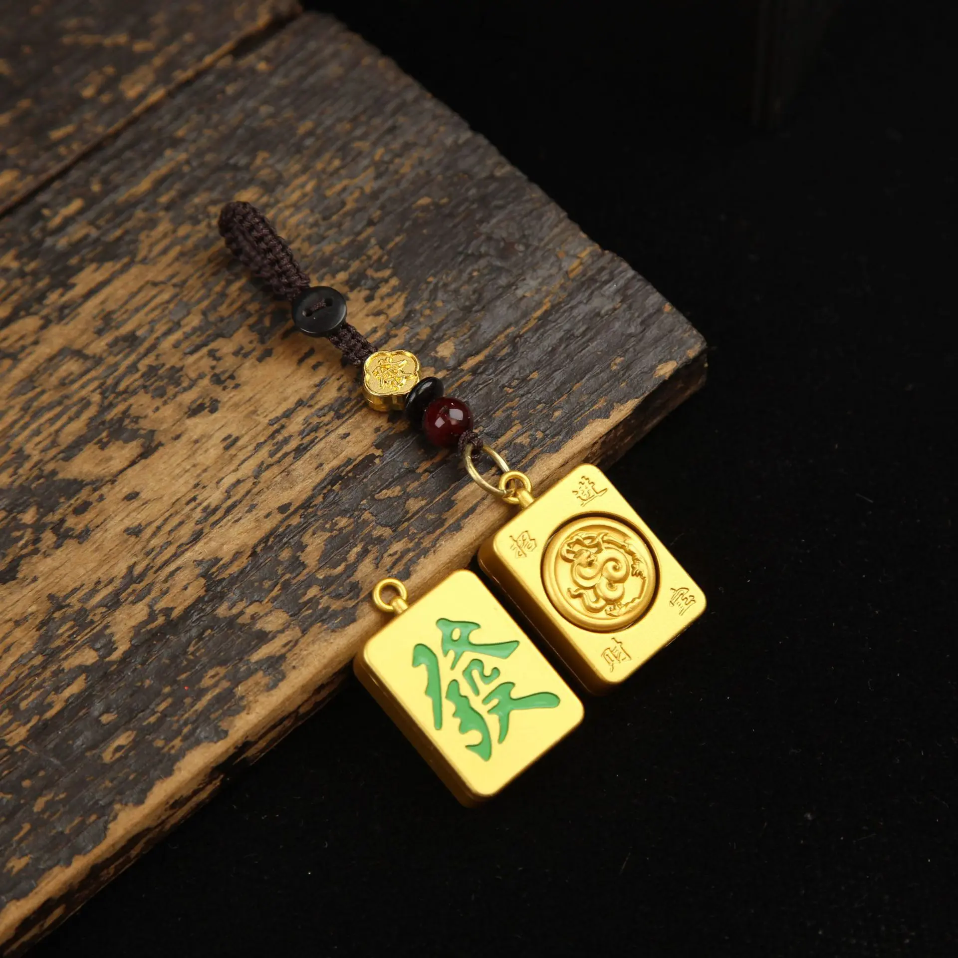 Zodiac Snake - Fortune Mahjong Spinner+FortuneRope