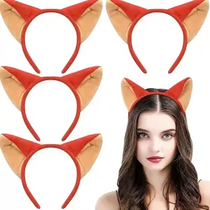 Cute Cartoon Internet Celebrity Plush Headband, Adorable Quirky Hair Accessory for Photos & Face Washing