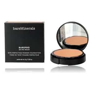 Bare Minerals BarePro 24 Hr Wear by bareMinerals, .28 oz Powder Foundation - Medium 35 Neutral