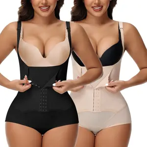 Women Waist Trainer Tummy Control Shapewear Bodysuit Corset Full Body Shaper Cincher Tank Top with Adjustable Straps, Women Body Shapewear For All Seasons Comfort Womenswear Abdominal Belt Compression