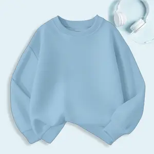 Plain Sweatshirt, Unisex Gildan Pullover Crewneck, Casual Streetwear Long Sleeve Top for Men and Women