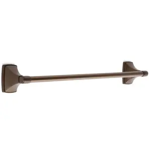 Amerock BH26503CBZ Clarendon 18 in (457 mm) Towel Bar in Caramel Bronze
