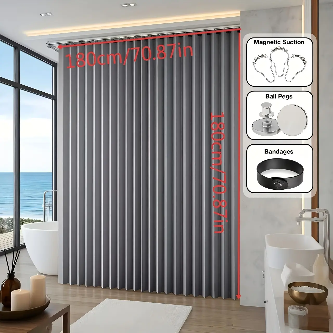 Fashion Gray（180cm*180cm）