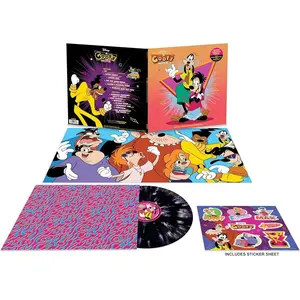Goofy Movie / O.S.T. - A Goofy Movie (Original Motion Picture Soundtrack)  [VINYL RECORD - LP] Stickers