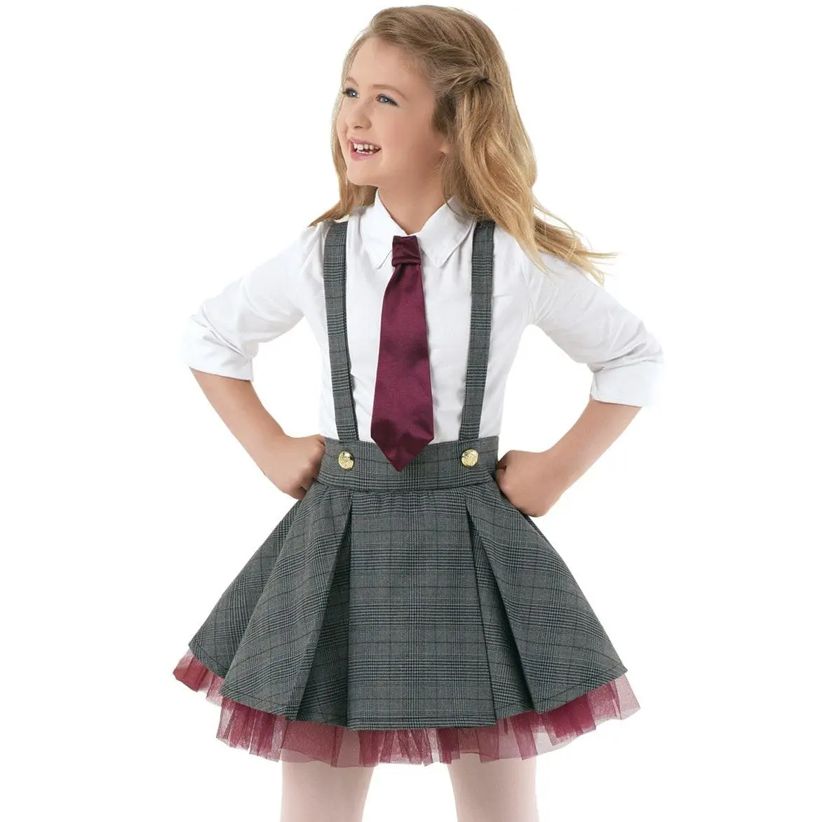 Pre-Owned Costume Small Adult Gray Weissman 9565 Tap Jazz Clogging Musical Theater