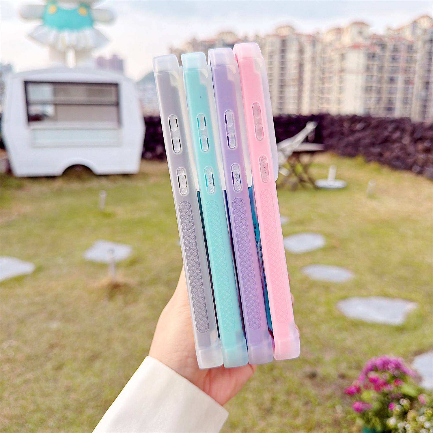 [Free!!Ship!] Heavy Duty Protection Color Changing Laser Case for Samsung Galaxy S25 Ultra S24 S23 Mag Safe Iridescent Back Four-Corner Drop Protection Phone Cover