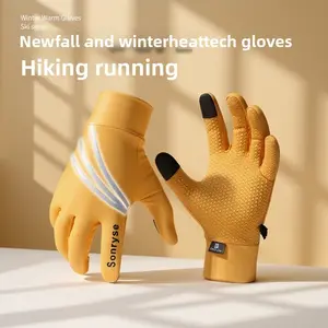 heating glives Waterproof Antiskid Winter Gloves Men & Women - Frostbite Protection Reflective Touchscreen Gloves Global Running, Snowboarding Gear, Football, Basketball & Motorcycle Winter Use thermal skigloves manufacturer