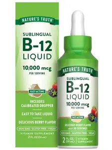 Vitamin B-12 Sublingual 10,000 mcg Liquid