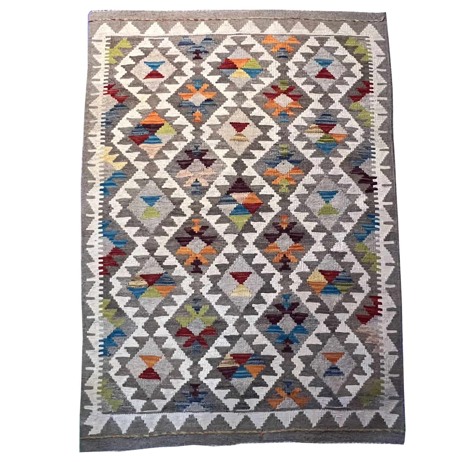 Kilim Tribal Handwoven Rug 3’3’’ X 4’1’’