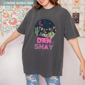 Dan And Shay Shirt, Country Music Unisex T-shirt Crewneck, .