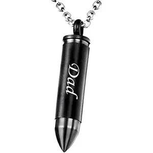 Celtic Cross Bullet Urn Necklaces for Ashes Cremation Jewelry Keepsake Memorial Pendant