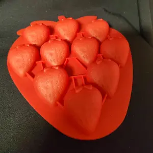 Silicone Mold - Strawberry Themed Silicone Mold Pieces