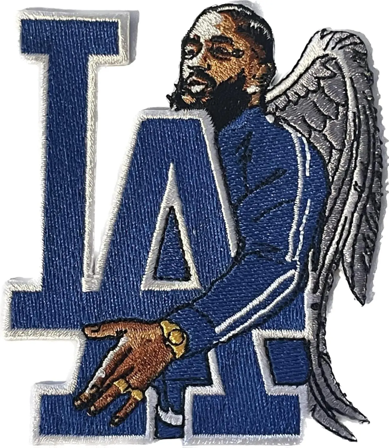 Sports Patch Embroidered Hip Hop Icon Music Patch Baseball Iron On