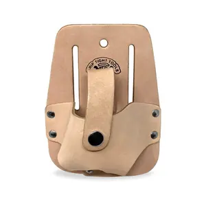 212 MAIN Leather Measuring Tape Holder - Durable, Lightweight Leather Tool Pouch for Hand Measuring Tools