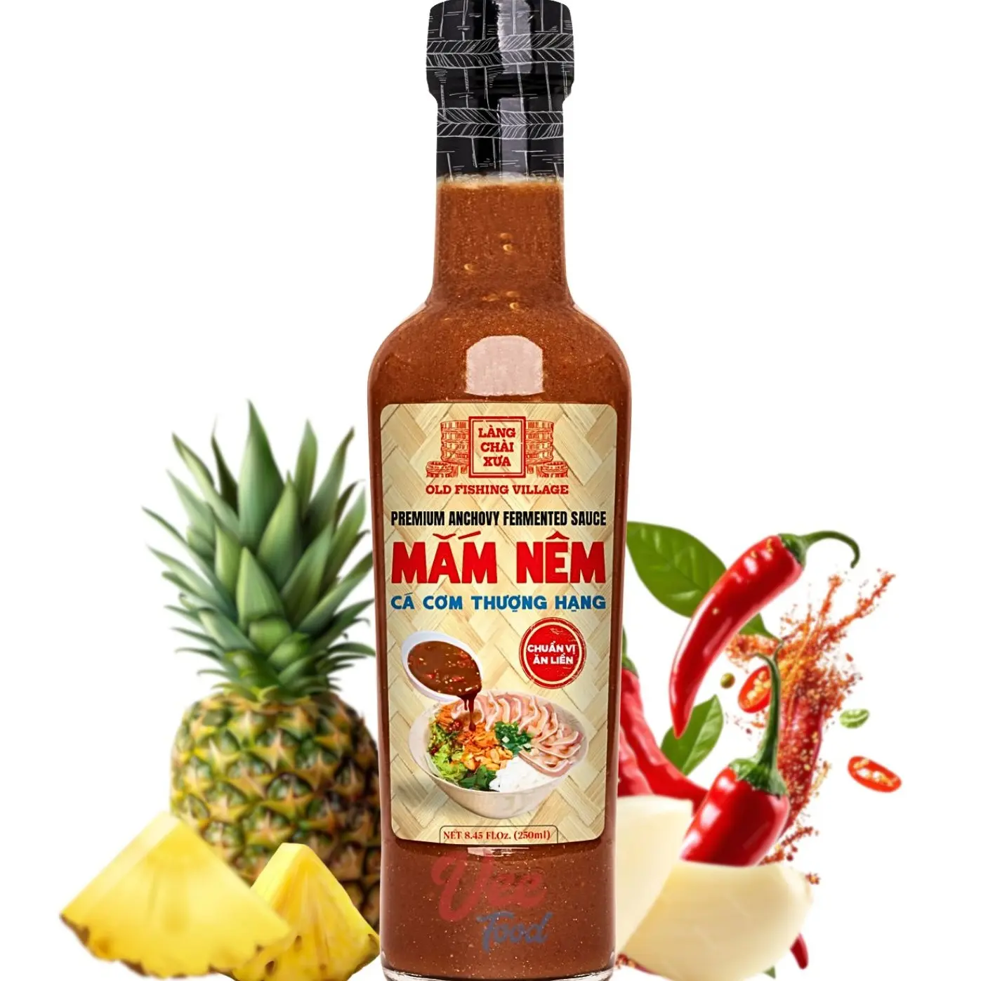 [Lang Chai Xua] Premium Anchovy Sauce 250ml